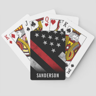 Jeu De Cartes Pompier Service des incendies Parti de retraite