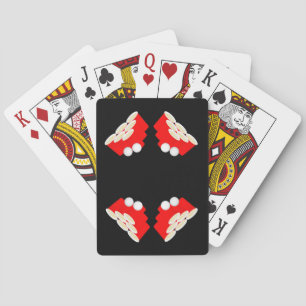 Jeu De Cartes Pong de bière réversible Jouer sur le pont de cart