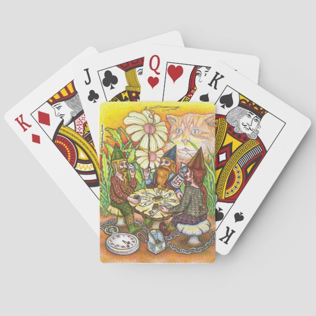 Jeu De Cartes Pont 3 Gnomes (dos)