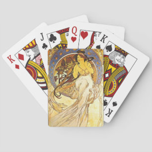 Jeu De Cartes Pont Alpha Mucha Masterpiece Collection