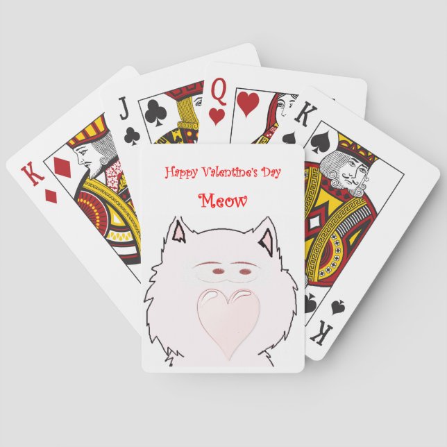 Jeu De Cartes Pont carte de la Saint-Valentin (dos)