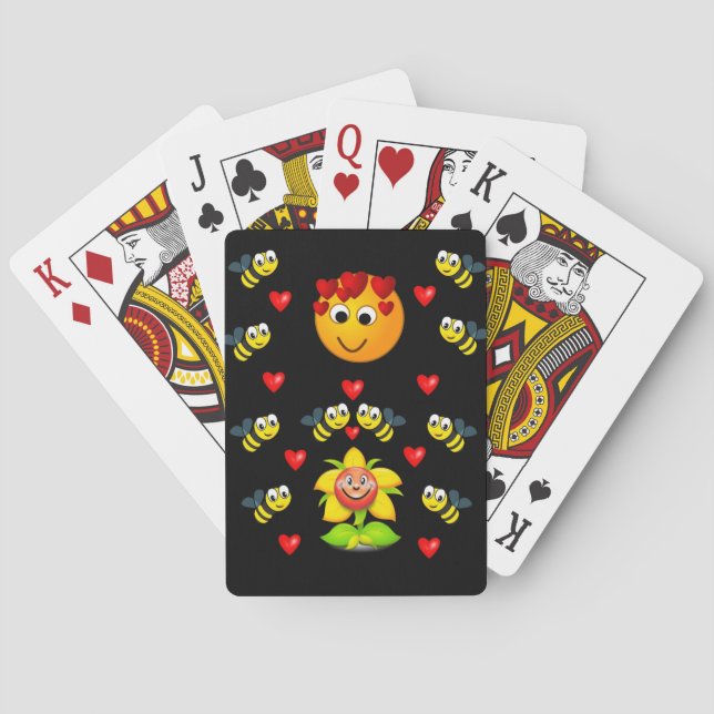Jeu De Cartes Pont carte de la Saint-Valentin (dos)