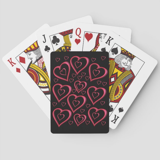 Jeu De Cartes Pont carte de la Saint-Valentin (dos)