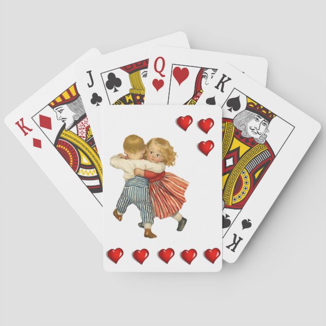 Jeu De Cartes Pont carte de la Saint-Valentin (dos)