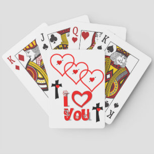 Jeu De Cartes Pont carte de la Saint-Valentin