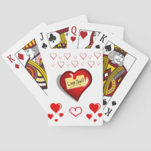 Jeu De Cartes Pont carte de la Saint-Valentin