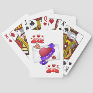 Jeu De Cartes Pont carte de la Saint-Valentin