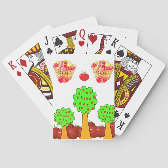 Jeu De Cartes Pont de cartes Apple (dos)