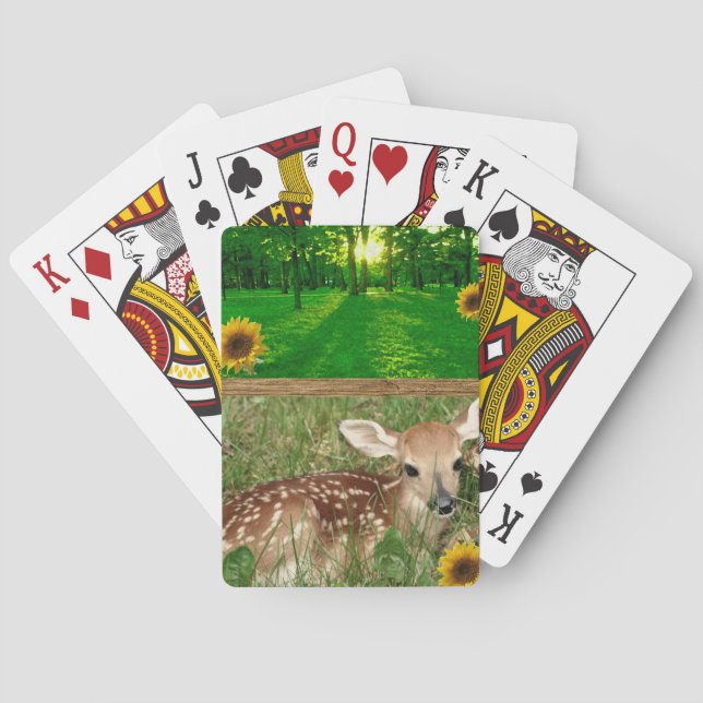 Jeu De Cartes Pont de cartes de jeu pour cerfs (dos)