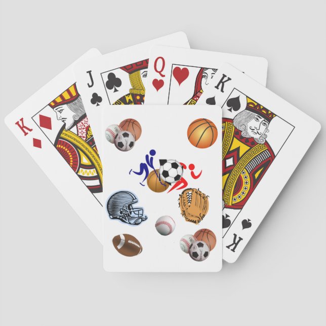 Jeu De Cartes Pont de cartes de sport (dos)