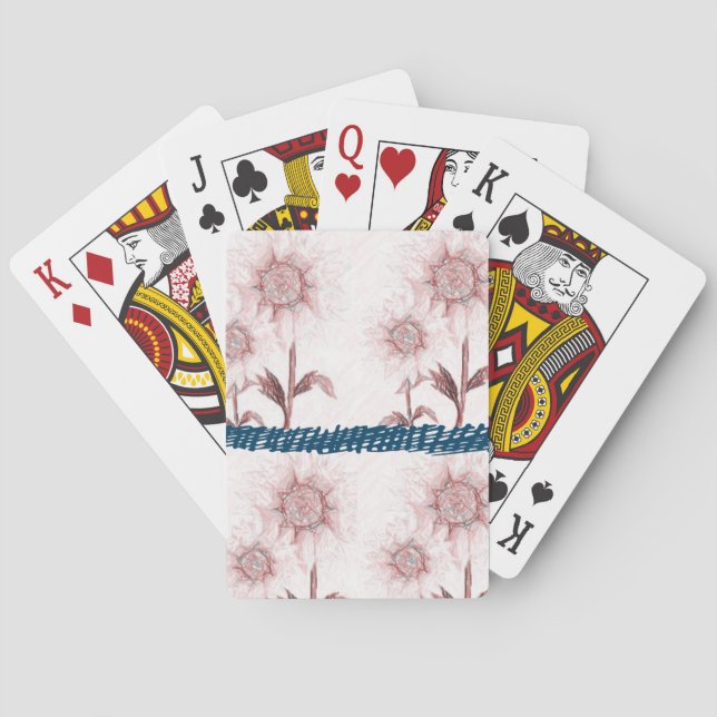 Jeu De Cartes Pont de cartes de tournesol (dos)