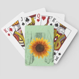 Jeu De Cartes Pont de cartes de tournesol