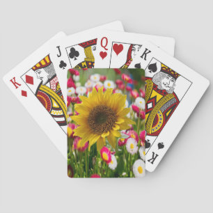 Jeu De Cartes Pont de cartes de tournesol