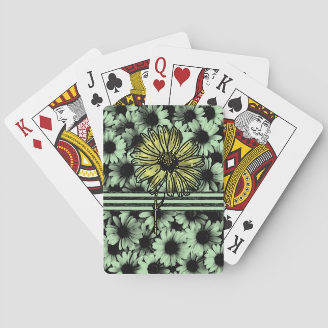 Jeu De Cartes Pont de cartes de tournesol (dos)