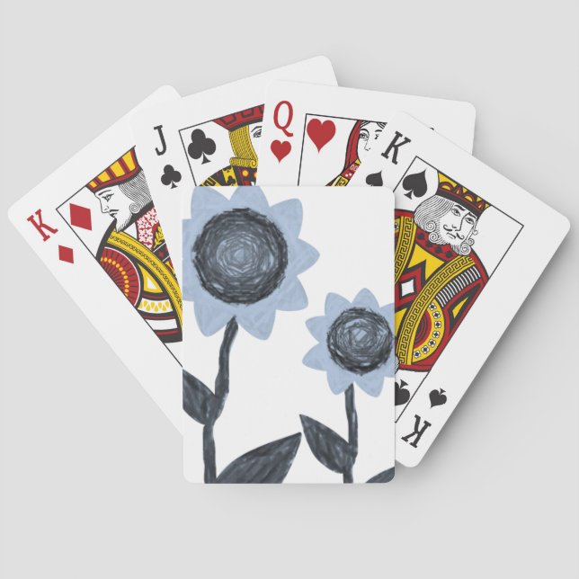 Jeu De Cartes Pont de cartes de tournesol (dos)