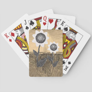 Jeu De Cartes Pont de cartes de tournesol