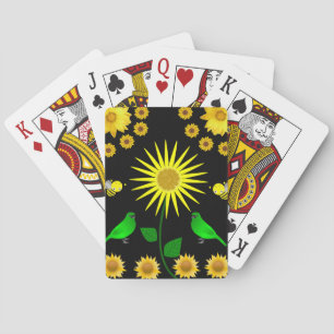 Jeu De Cartes Pont de cartes de tournesol