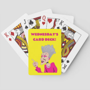 JEU DE CARTES PONT DE LA CARTE DE JEU -MERCREDI