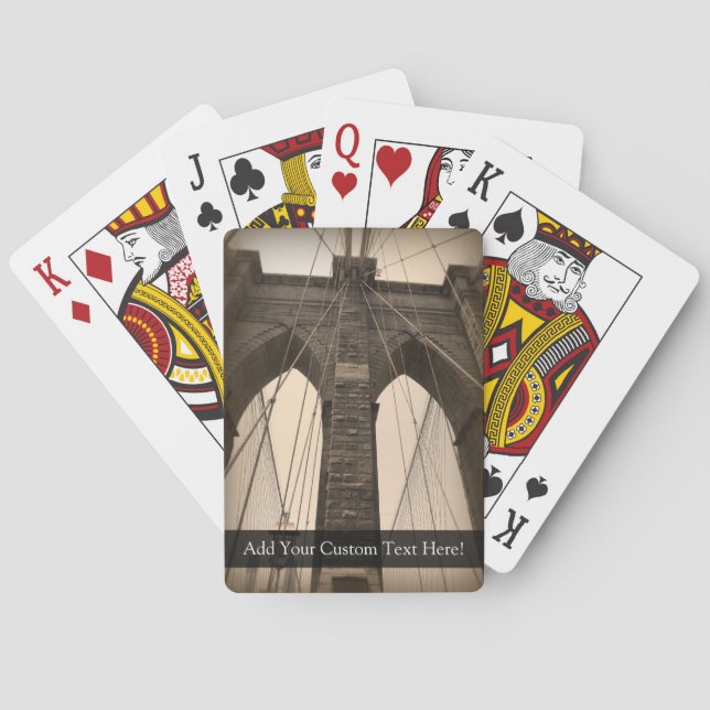 Jeu De Cartes Pont de Vintage (dos)