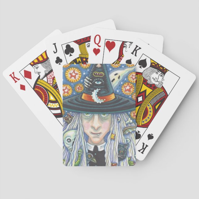 Jeu De Cartes PONT déplaisant, YEUX MAL, SKULL, PONT DE SNAKE CA (dos)