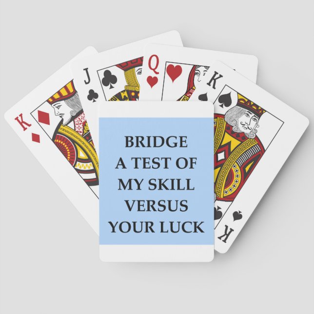 Jeu De Cartes pont dup ; pont icate (dos)