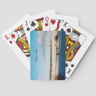 Jeu De Cartes Pont Mackinac cartes d'hiver