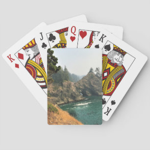 Jeu De Cartes Pont naturel, Thunder Rock Cove, Oregon
