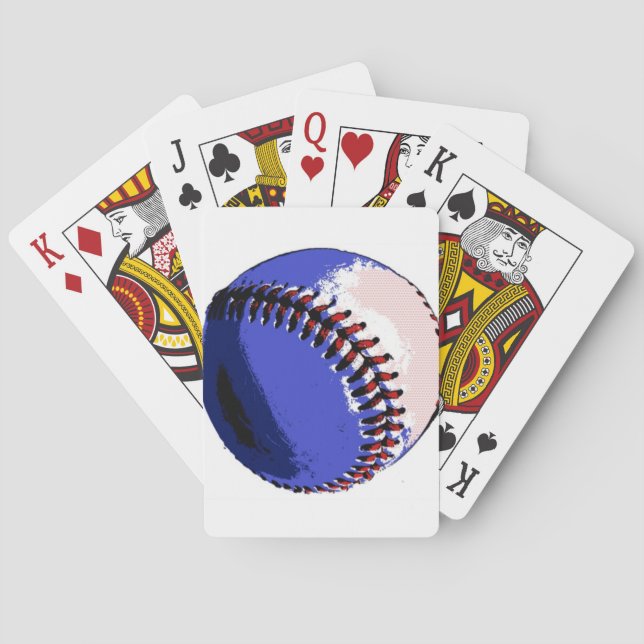 Jeu De Cartes Pop Art Baseball (dos)