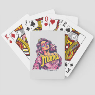 Jeu De Cartes Pop Art Retro Personnalisé (6)