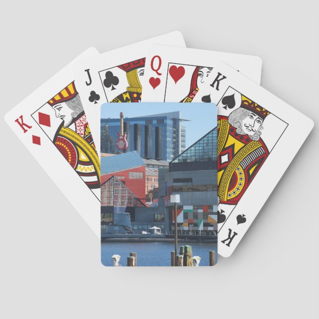 Jeu De Cartes Port intérieur de Baltimore (dos)