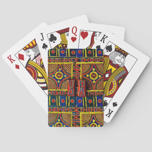 Jeu De Cartes Porte arabe (dos)
