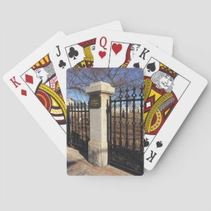 Jeu De Cartes Porte de cimetière colorée Jouer aux cartes