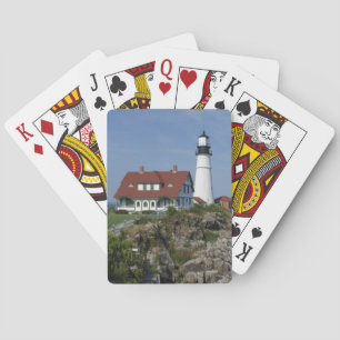 Jeu De Cartes Portland Head Light, Cape Elizabeth, Maine,