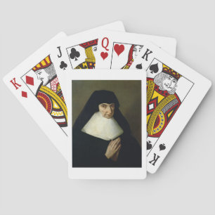 Jeu De Cartes Portrait de Catherine de Montholon, fondatrice de