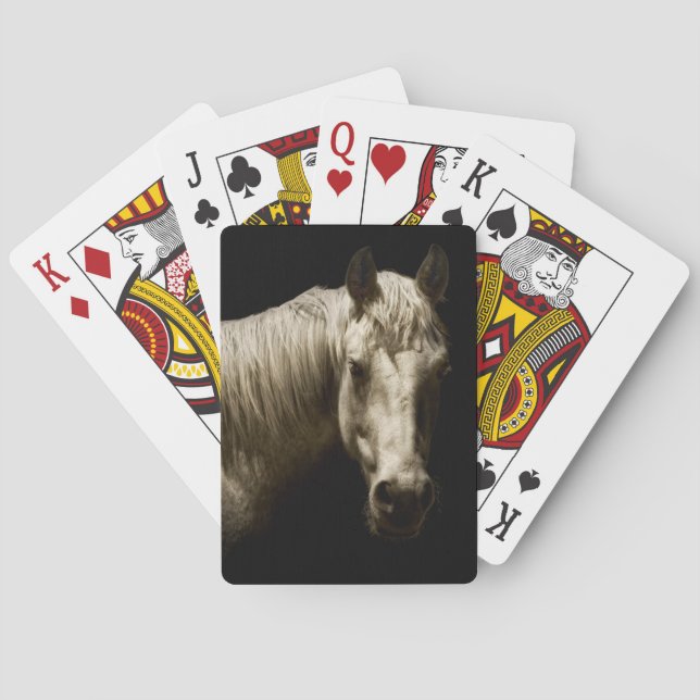 Jeu De Cartes Portrait de cheval VI (dos)