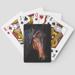 Jeu De Cartes Portrait de cheval VII