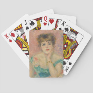 Jeu De Cartes Portrait de l'actrice Jeanne Samary, Auguste Renoi