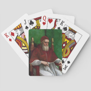 Jeu De Cartes Portrait du pape Julius II (par Raphael)