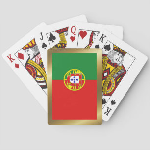 Jeu De Cartes Portugal Drapeau Lecture Cartes