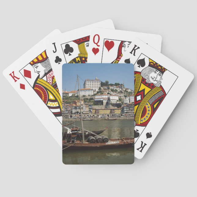 Jeu De Cartes Portugal, Porto, Bateau Aux Barils De Vin (dos)