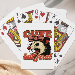 Jeu De Cartes Possum mignon mais féral : Humour Sarcastique Vint