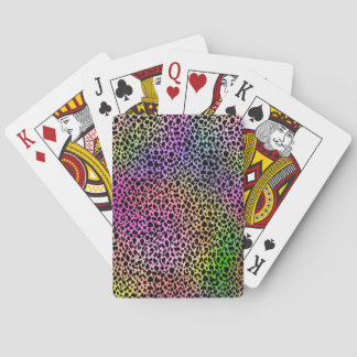 Jeu De Cartes Poster de animal arc-en-ciel