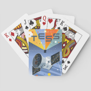 Jeu De Cartes Poster du télescope spatial Tess.