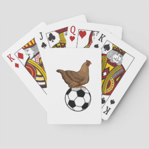 Jeu De Cartes Poulet aux sports de football