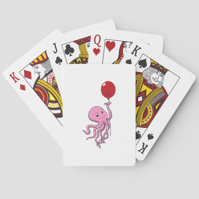 Jeu De Cartes poulpe avec ballon (dos)