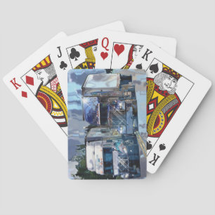 Jeu de cartes pour camionneur de poids lourds
