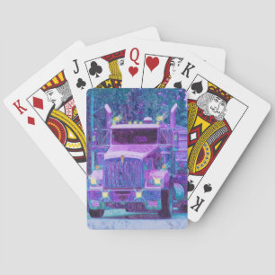 Jeu de cartes pour camionneur de poids lourds
