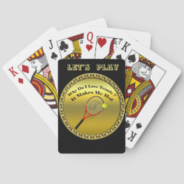 Jeu De Cartes Pourquoi est-ce que j'aime le tennis.Ça me fait ch