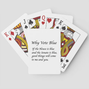 Jeu De Cartes Pourquoi voter bleu en 2024