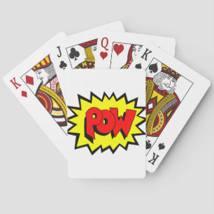 Jeu De Cartes POW - Bande dessinée Pop Art
